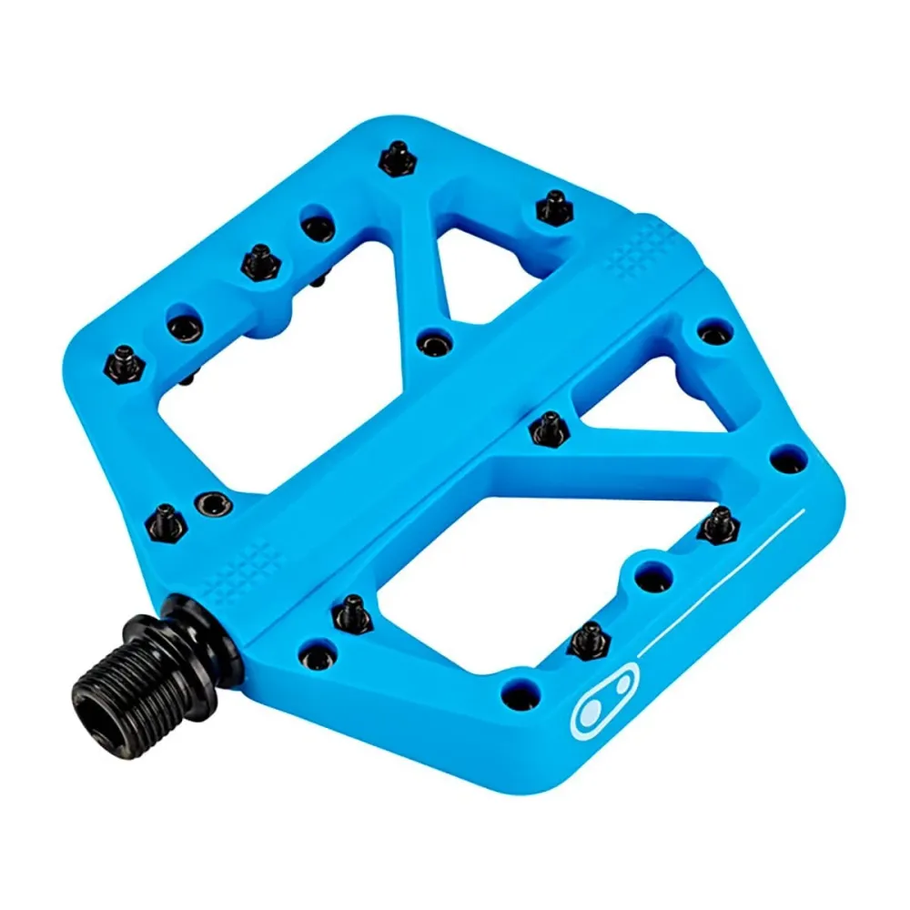 CRANKBROTHERS STAMP 1 Malé ploché pedály Modré