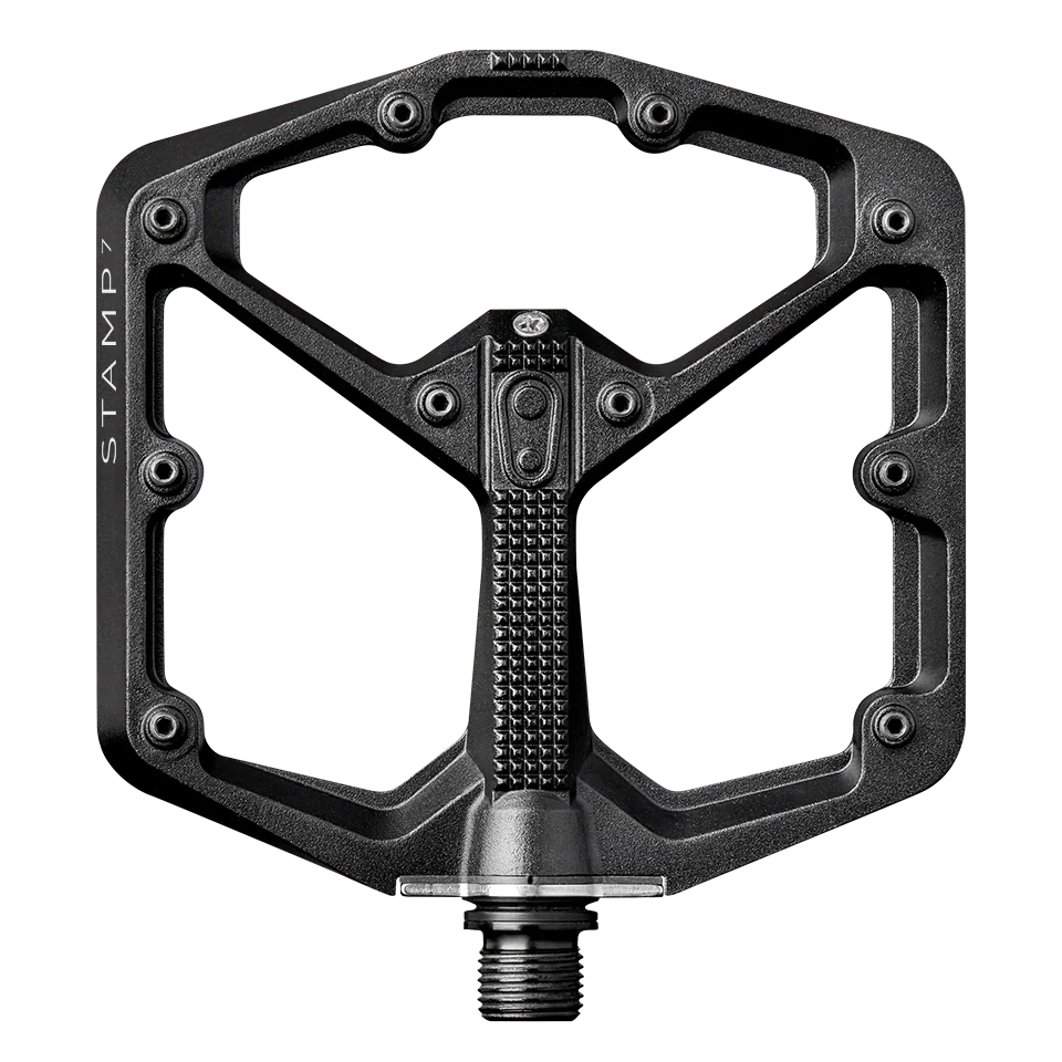 CRANKBROTHERS STAMP 7 Velké ploché pedály černé