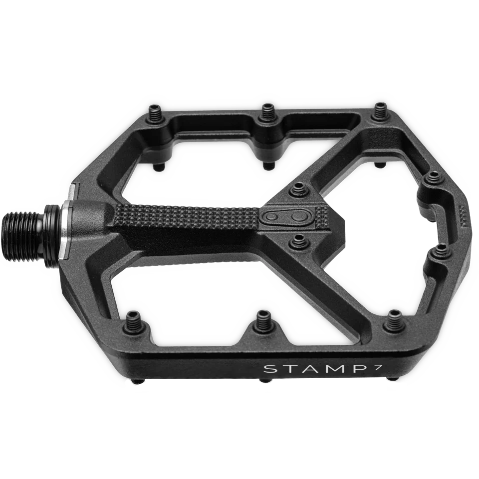CRANKBROTHERS STAMP 7 Velké ploché pedály černé