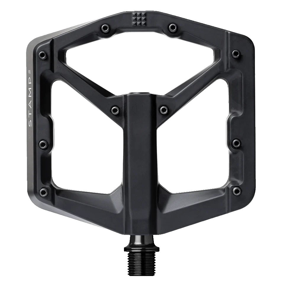 CRANKBROTHERS STAMP 2 Velké ploché pedály černé