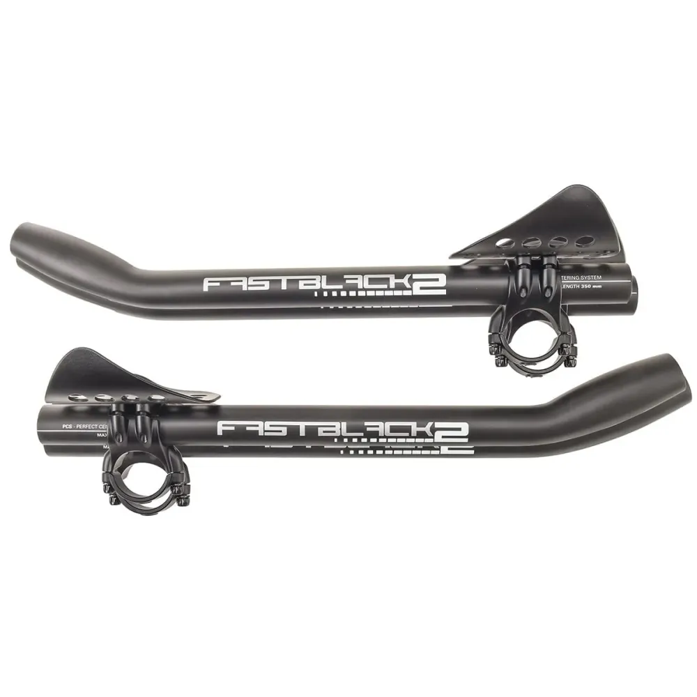DEDA FAST BLACK 2 nástavce na ramínka 31,7 mm