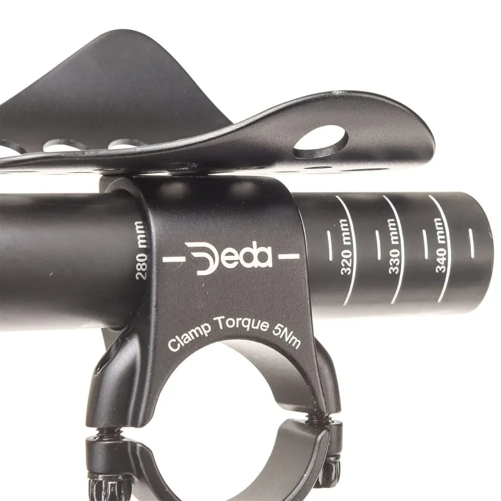 DEDA FAST BLACK 2 nástavce na ramínka 31,7 mm