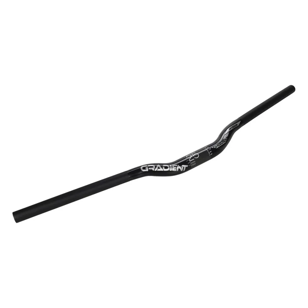 Řídítka FSA GRADIENT Aluminium Rise 25mm 31,8/760mm Black