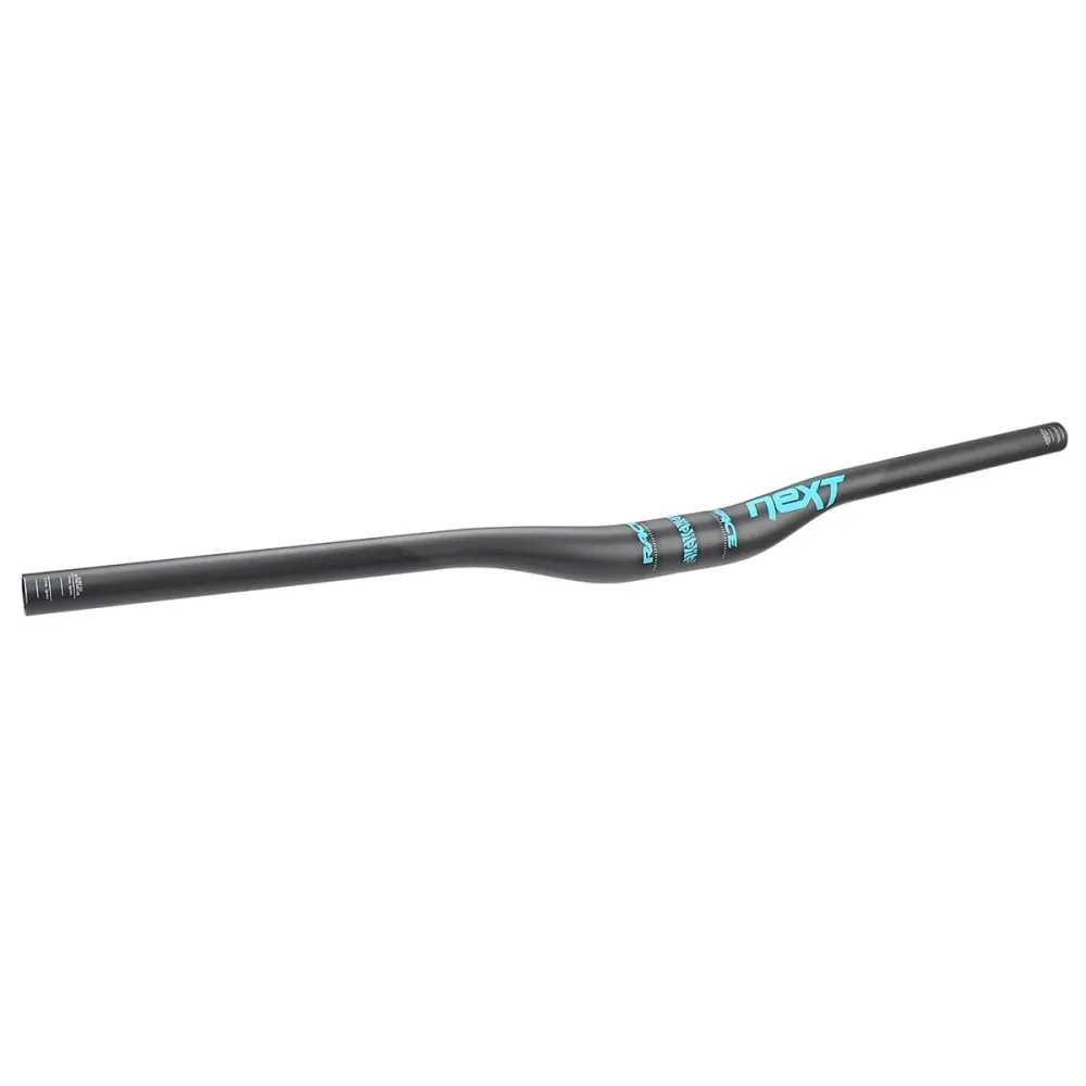 Řídítka RACE FACE NEXT Rise 20mm 760mm Carbon/Blue