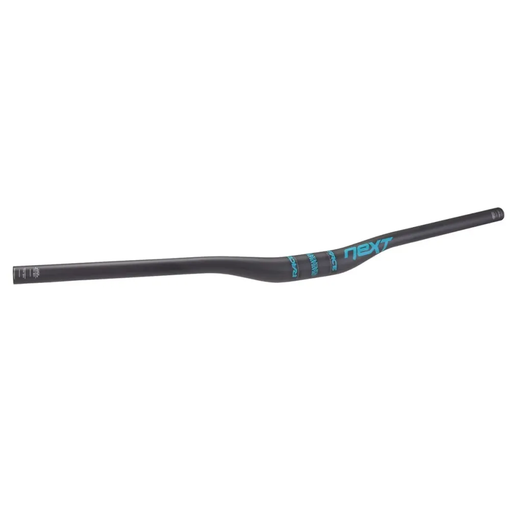 Řídítka RACE FACE NEXT Rise 20mm 760mm Carbon/Turquoise