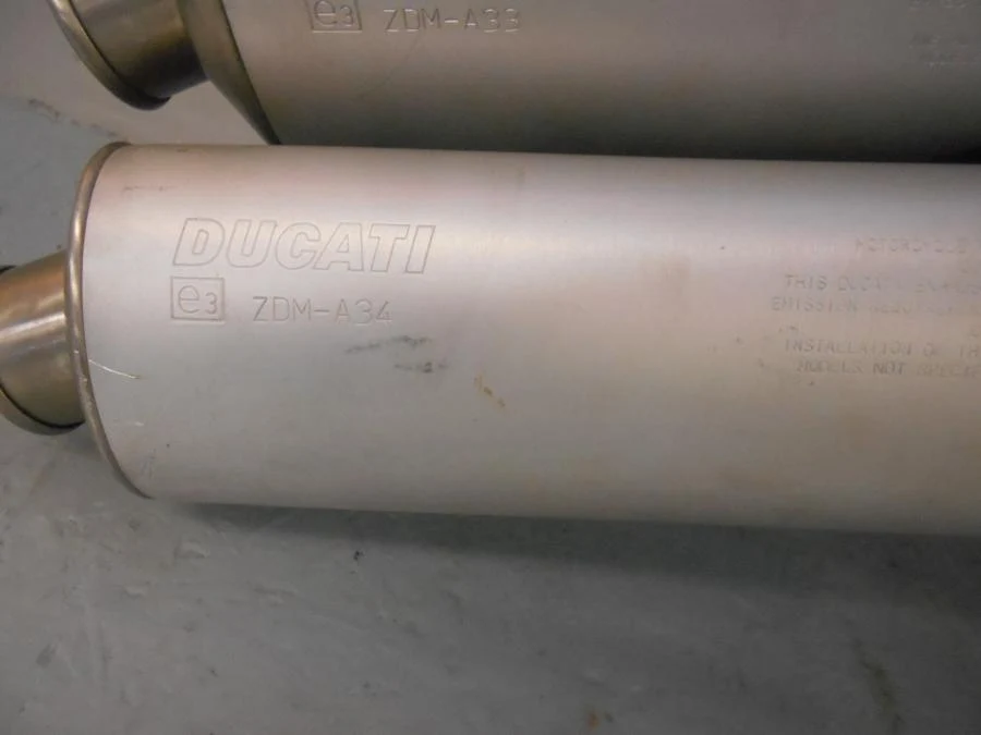 Výfukový tlumič Ducati