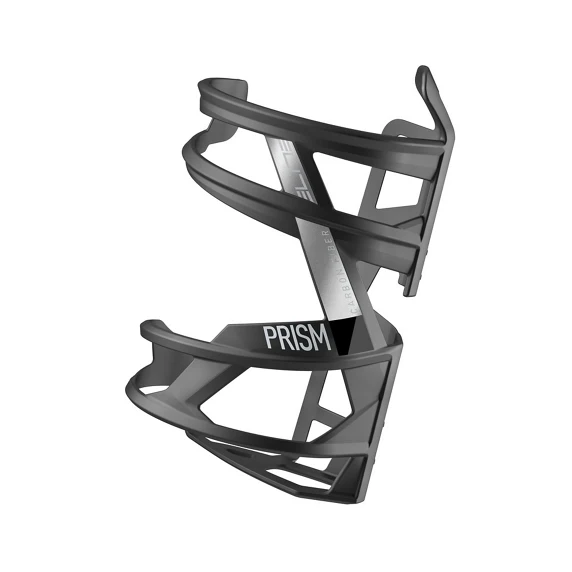 ELITE PRISM LEFT Klec na láhev z karbonu Mat/Black