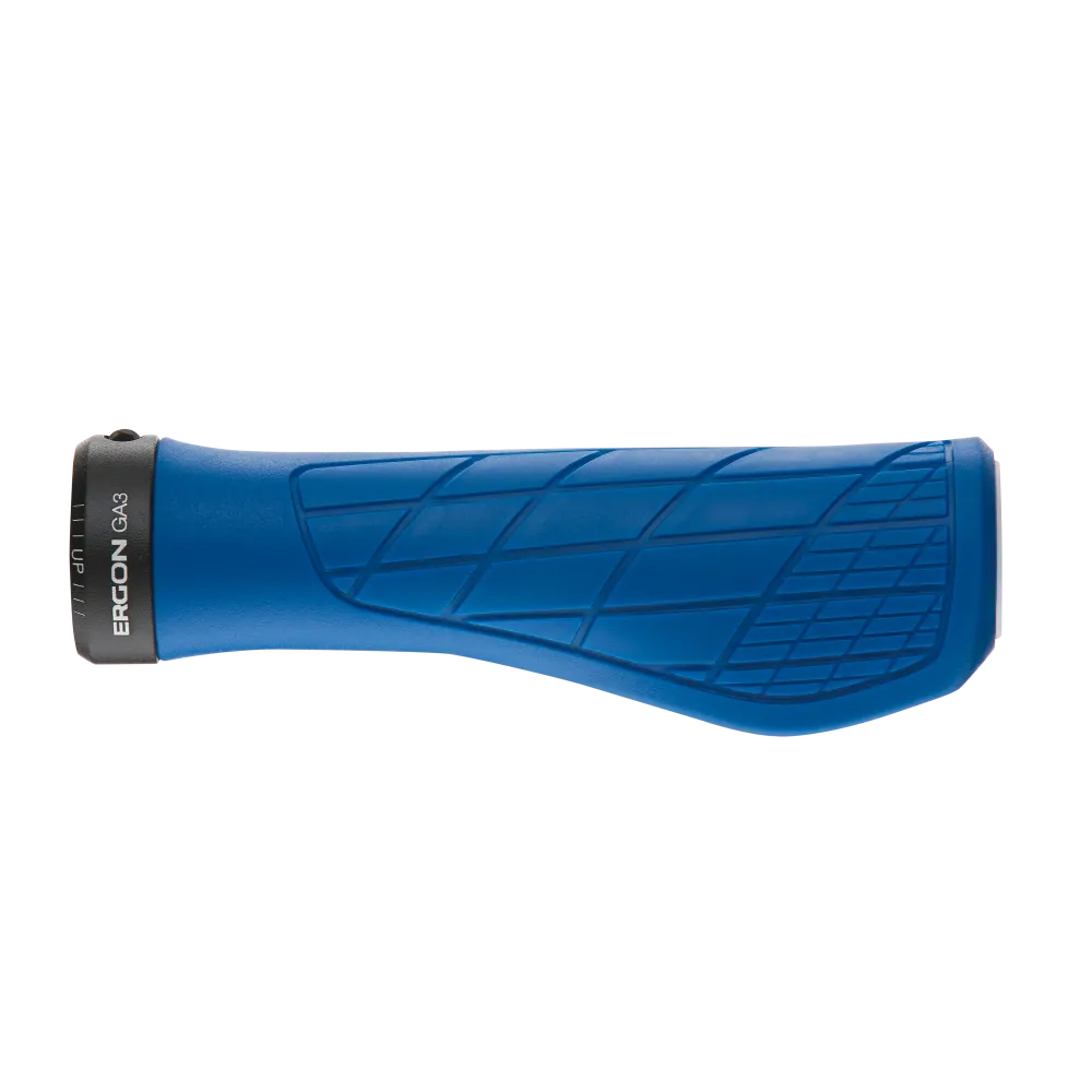 ERGON GA3 Lock-On Grips 135 mm Blue