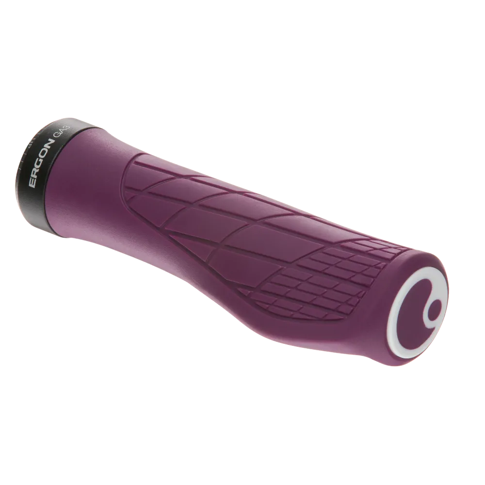 ERGON GA3 Lock-On Grips 135 mm Violet