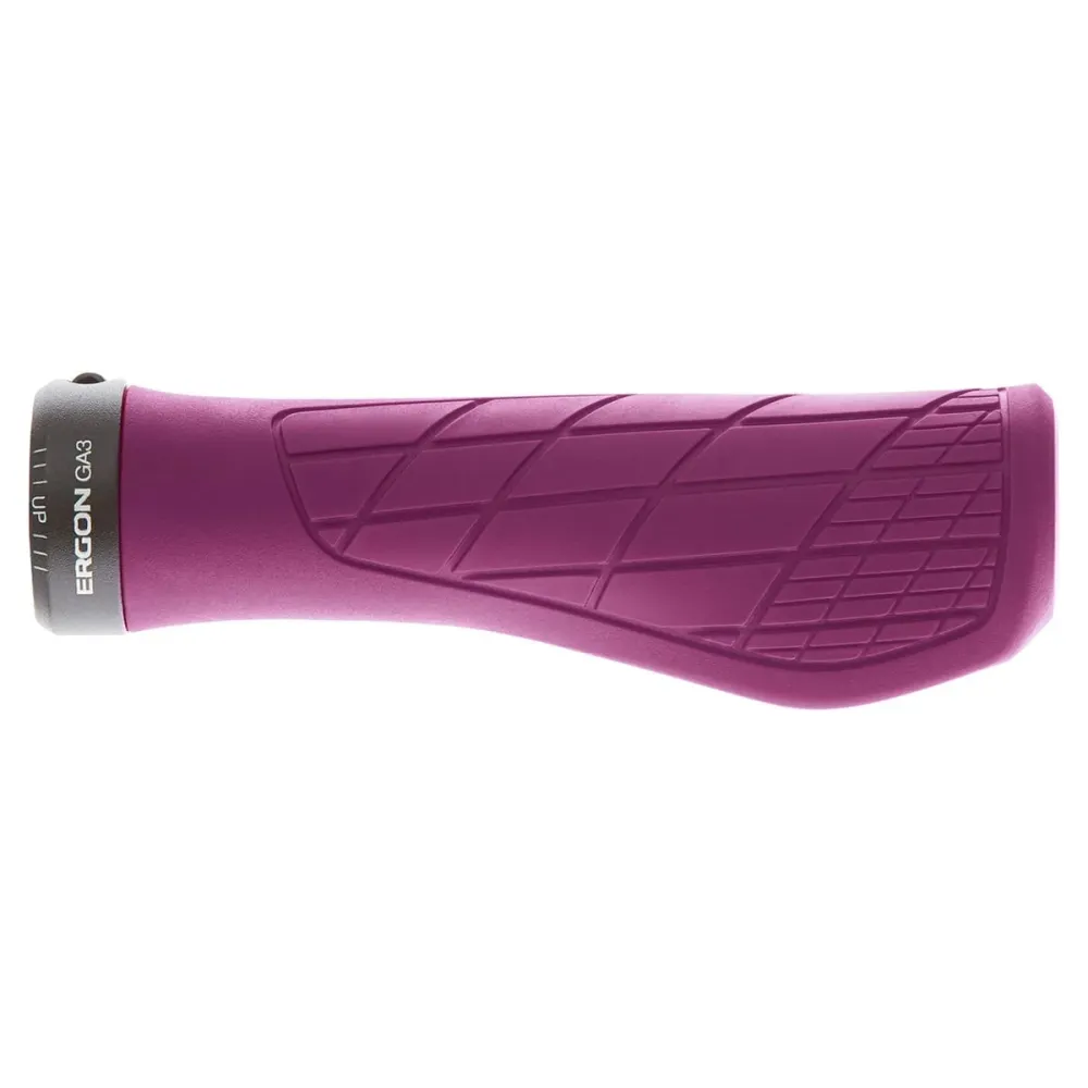 ERGON GA3 Lock-On Grips 135 mm Violet