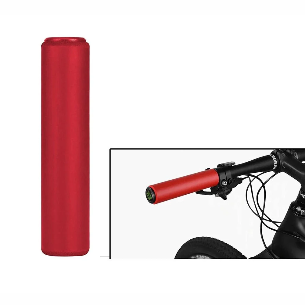 Červené silikonové pěnové cyklistické rukojeti Rockbros