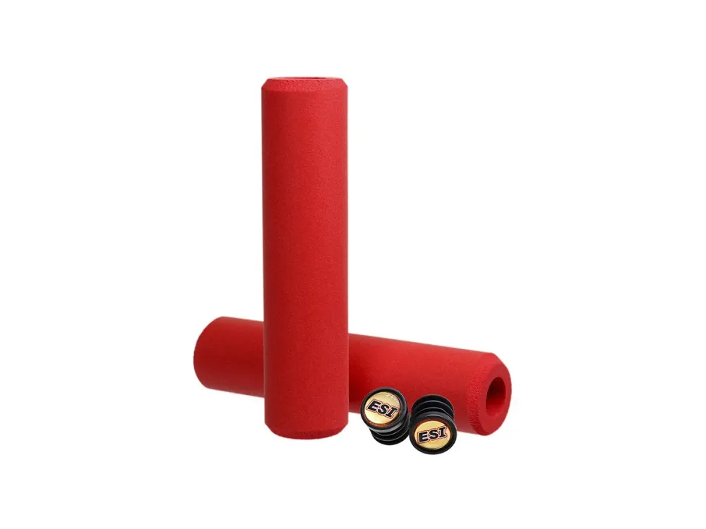 ESI EXTRA CHUNKY 130 mm gripy Červený