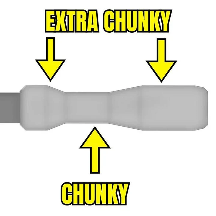 ESI FIT XC gripy (EXTRA CHUNKY/CHUNKY COMBO) 130 mm černé