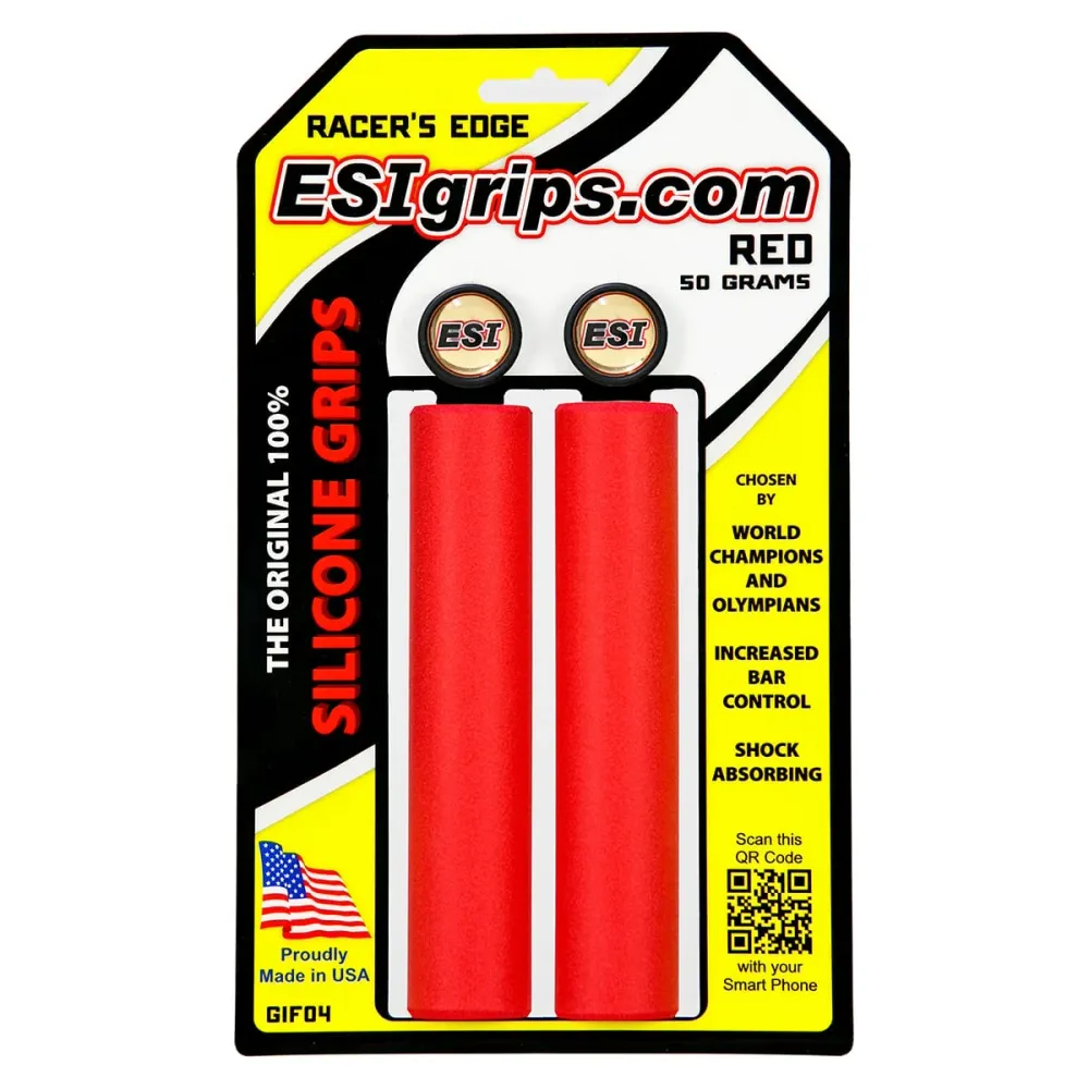 ESI RACER'S EDGE 130 mm Gripy červené