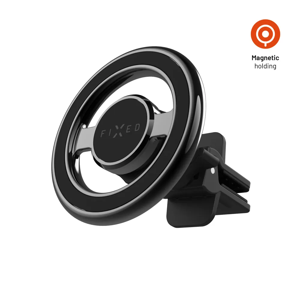 Magnetický kovový držák FIXED MagMount Vent do ventilace s podporou MagSafe, černý FIXED.zone shop