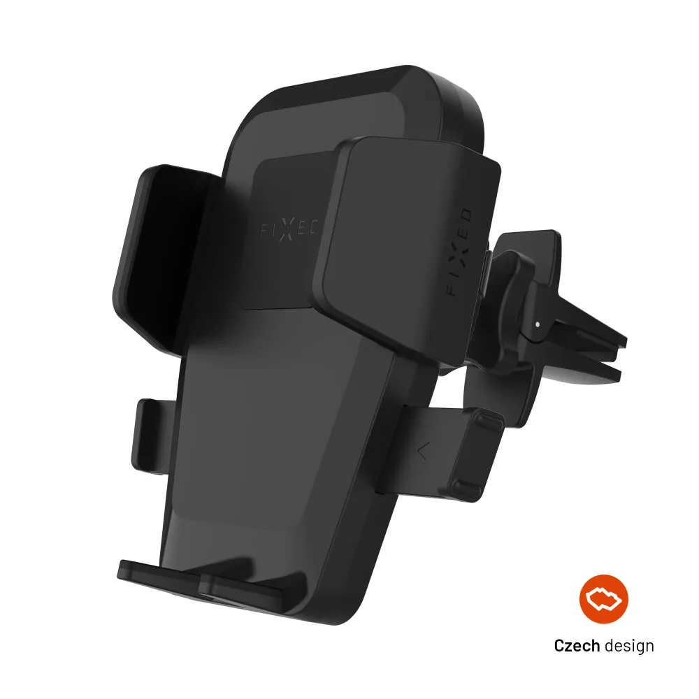 Univerzální držák do auta FIXED Iconiq Vent s úchytem na ventilační mřížku, černý FIXED.zone shop