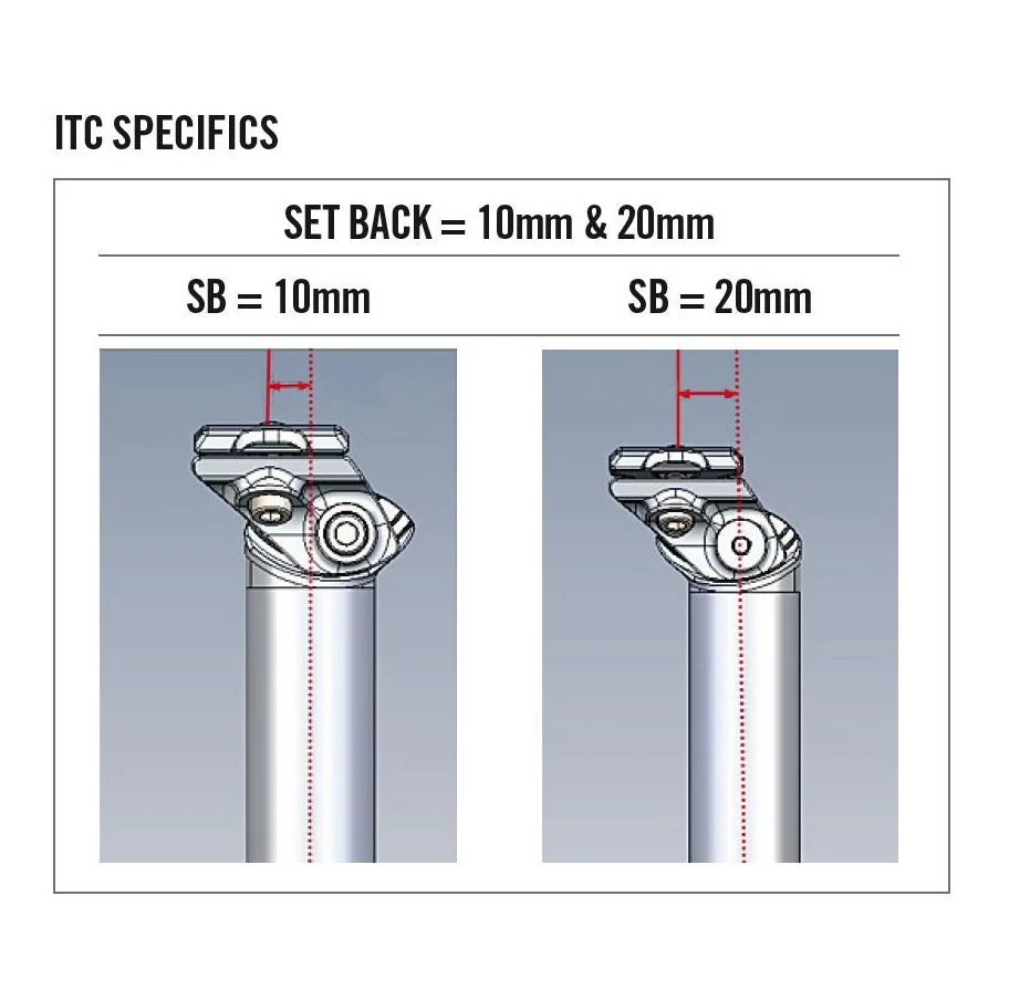 FSA SLK Carbon Seatpost DI2 20mm Backset