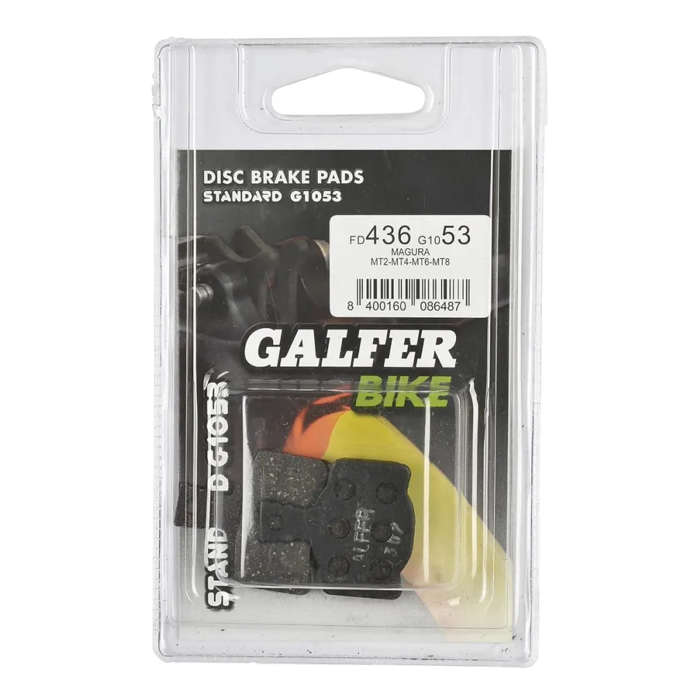 GALFER PERFORMANCE Polokovové brzdové destičky Magura MT2 / MT4 / MT6 / MT8 / MTS