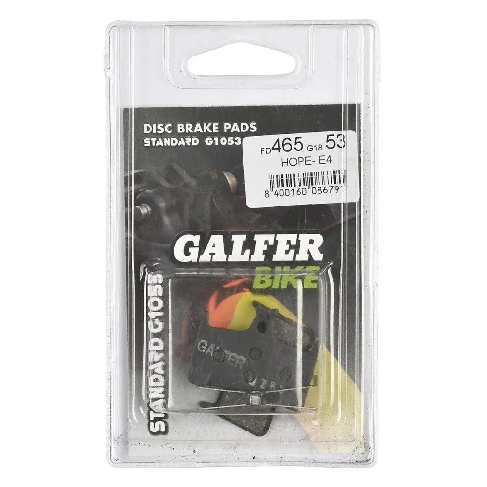 GALFER PERFORMANCE Polokovové destičky Hope E4
