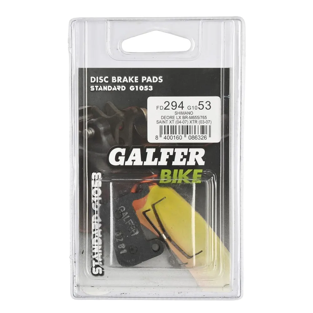 GALFER PERFORMANCE Shimano A01S-M06 Saint / XTR / XT / SLX / LX Polometalické brzdové destičky