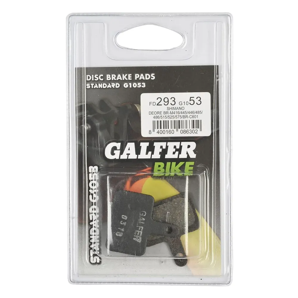 GALFER PERFORMANCE Shimano B01S Deore Tektro semi-metalické brzdové destičky