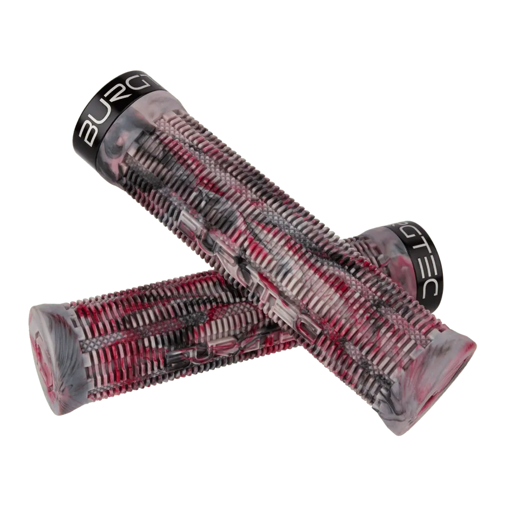 Gripy BURGTEC BARTENDER PRO GREG MINNAAR SIGNATURE Lock-On Black/Red