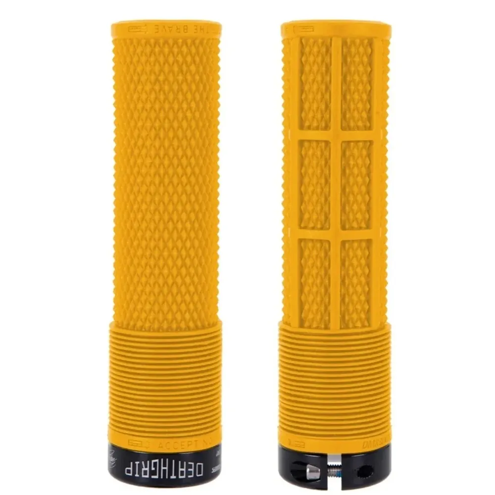 Gripy DMR DEATHGRIP Large Lock-on Yellow