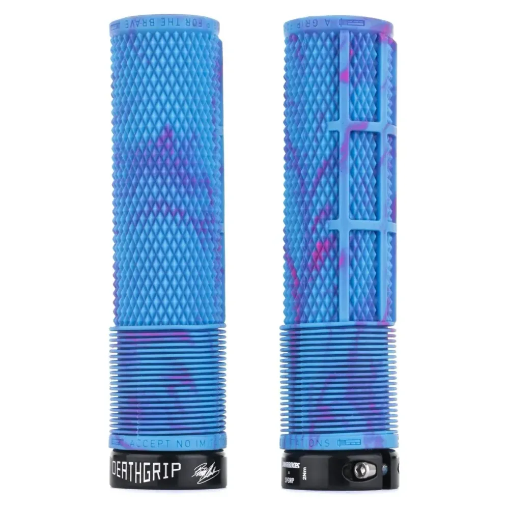 Gripy DMR DEATHGRIP Medium Lock-On Camo/Blue