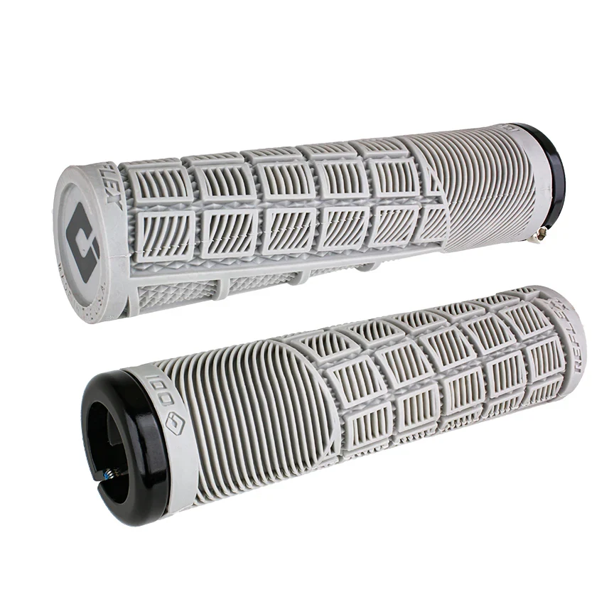 Gripy ODI REFLEX XL Lock-on 135 mm šedé