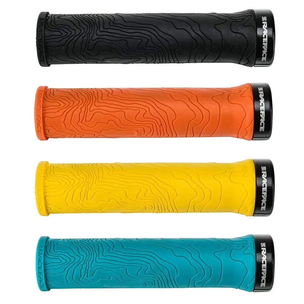 Gripy RACE FACE HALF NELSON Lock-On Grips Grey