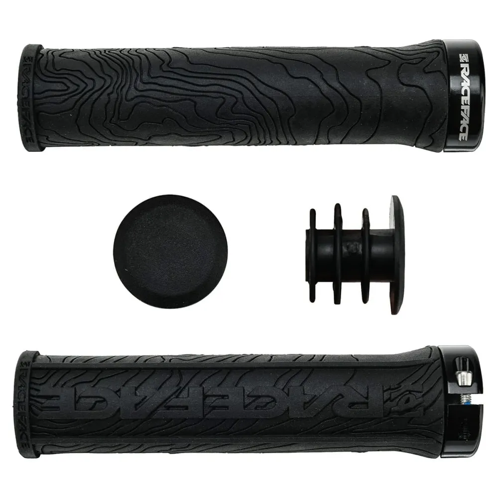 Gripy RACE FACE HALF NELSON Lock-On Grips Grey