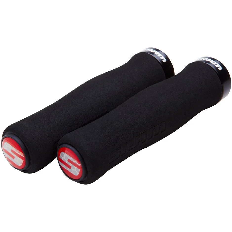 Gripy SRAM FOAM CONTOUR Lock-On 129mm černé