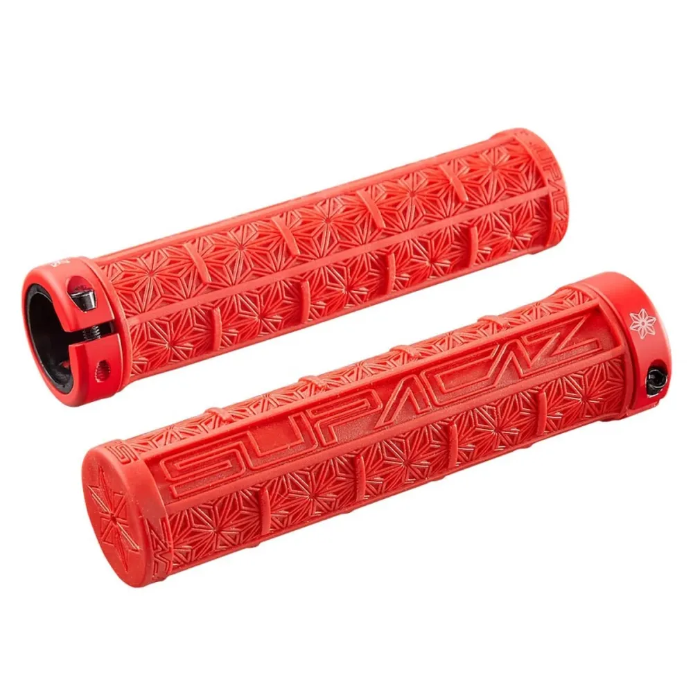 Gripy SUPACAZ GRIZIPS Lock-On Grips červené