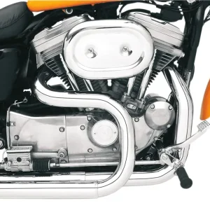 harley-davidson street [BASSANI XHAUST] - chromová tepelná ochrana Pro-Street Systems