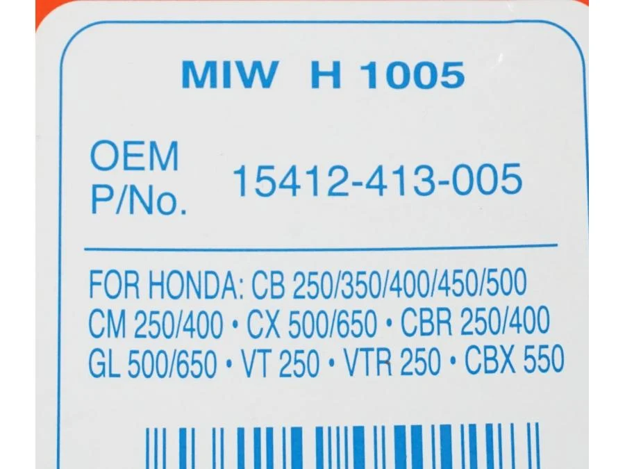 Olejový filtr Honda