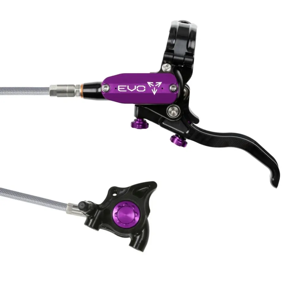 HOPE TECH 4 EVO X2 FM Aviation Přední brzda černá/fialová
