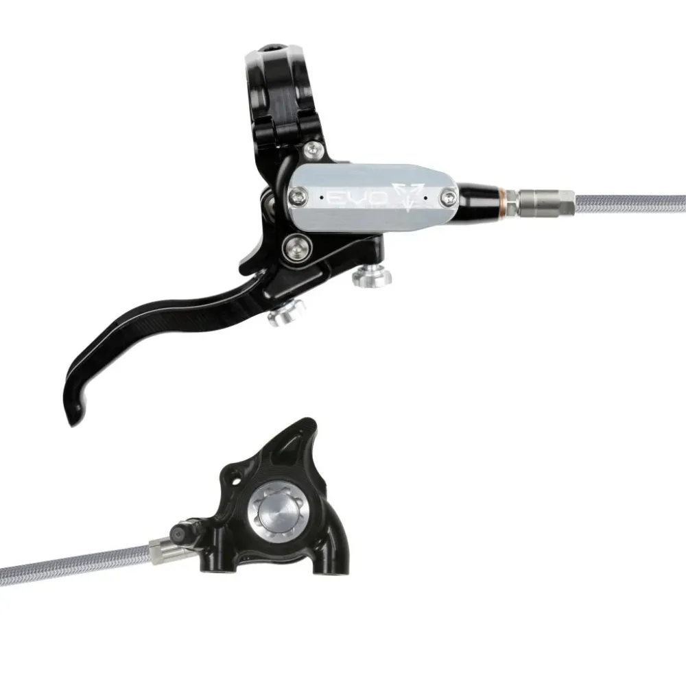 HOPE TECH 4 EVO X2 FM Aviation Zadní brzda černá/stříbrná