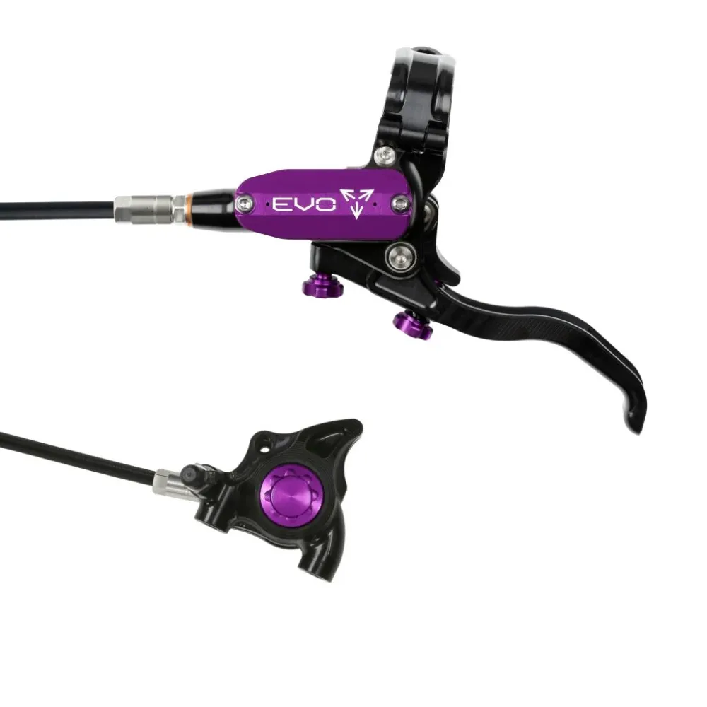 HOPE TECH 4 EVO X2 FM přední brzda černá/fialová
