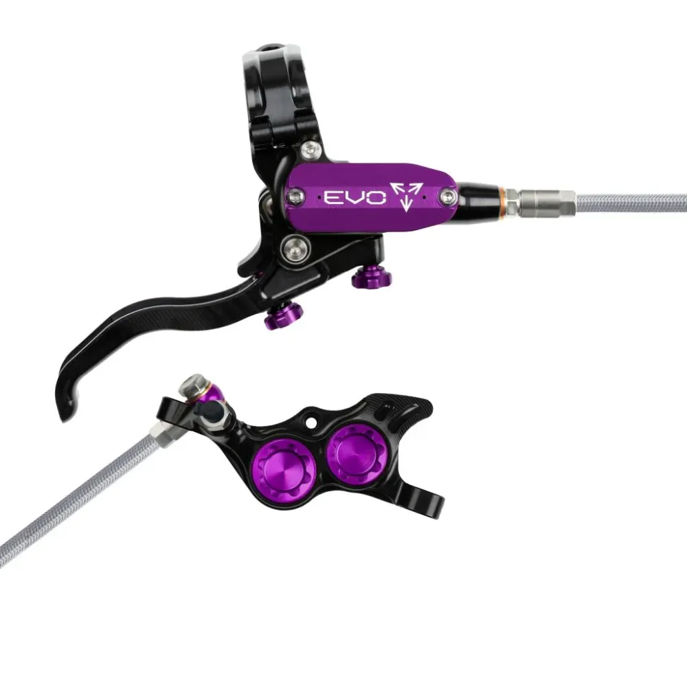 HOPE TECH 4 EVO TR4 Aviation zadní brzda černá/fialová
