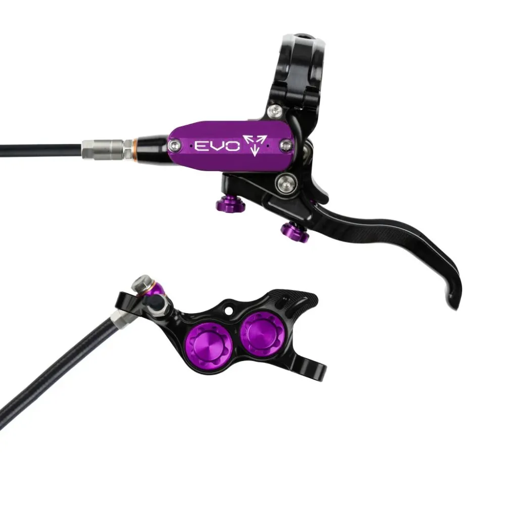 HOPE TECH 4 EVO TR4 Přední brzda černá/fialová