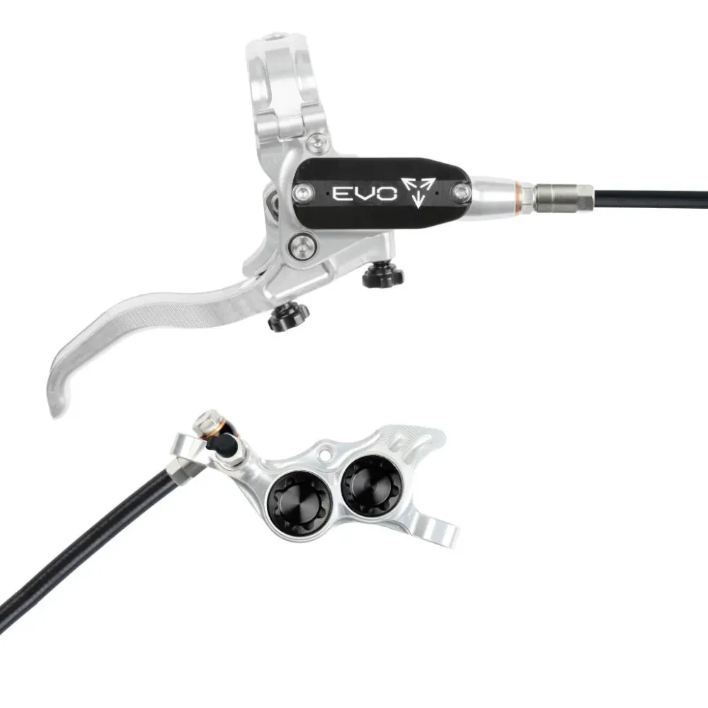 HOPE TECH 4 EVO TR4 Zadní brzda stříbrná/černá