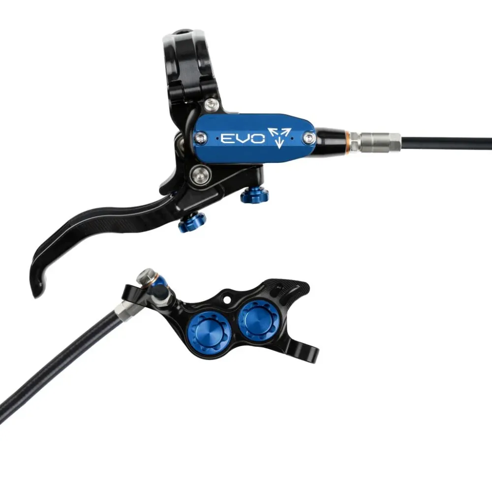 HOPE TECH 4 EVO TR4 Zadní brzda černá/modrá
