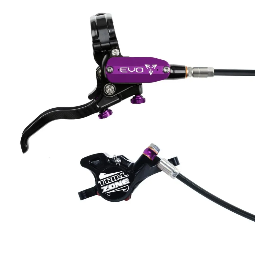 HOPE TECH 4 EVO TRIAL ZONE N9 zadní brzda Violet