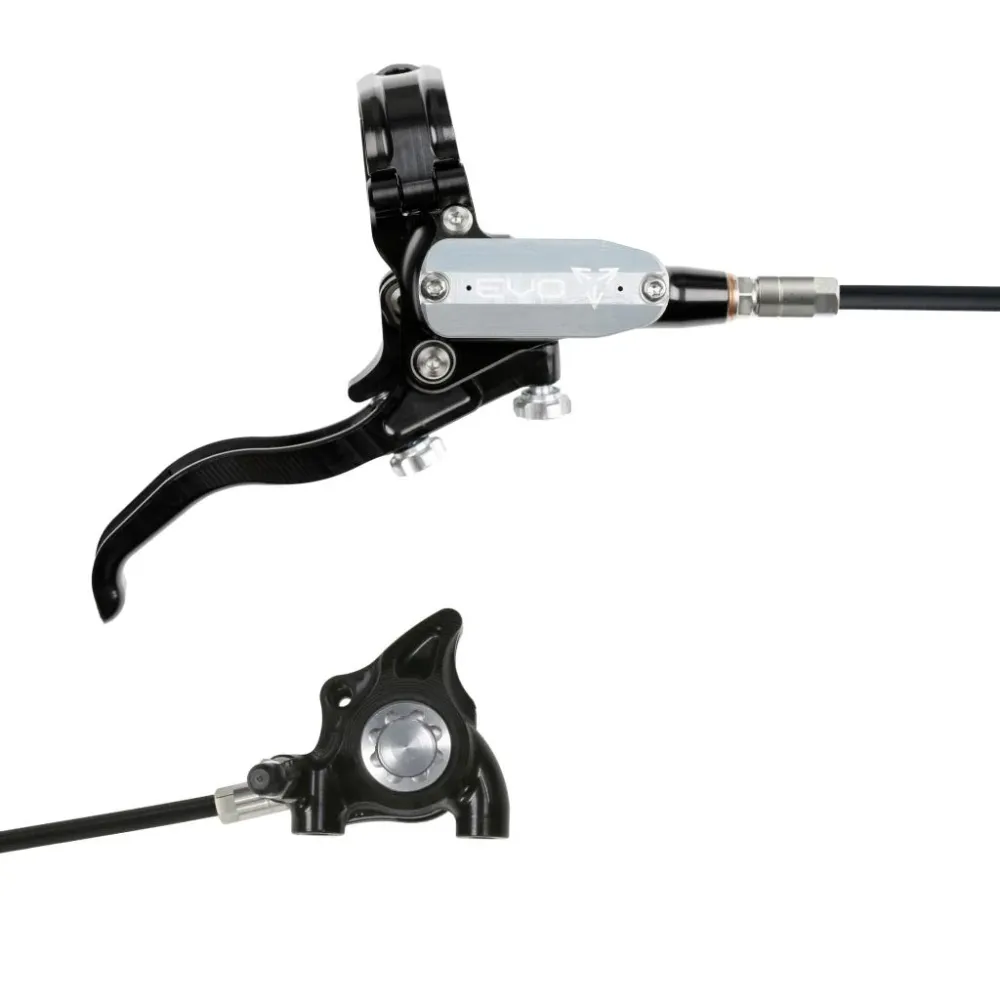 HOPE TECH 4 EVO X2 FM zadní brzda černá/stříbrná