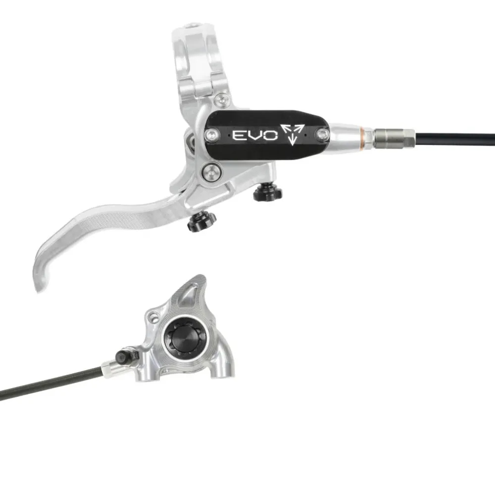 HOPE TECH 4 EVO X2 FM zadní brzda stříbrná/černá
