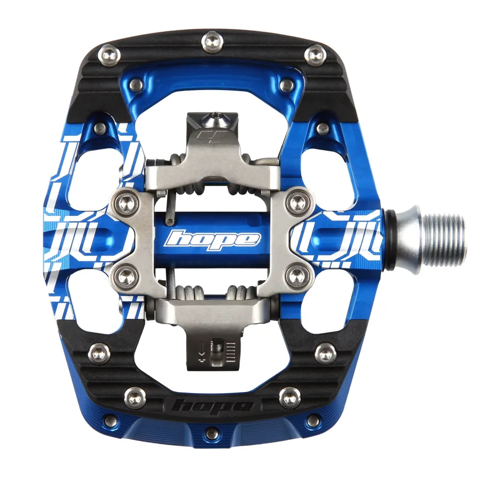 HOPE UNION GRAVITY pedály Blue