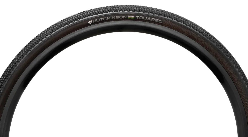 HUTCHINSON TOUAREG GREEN 700x40c Zesílená tvrdá kůže bezdušová pneumatika černá