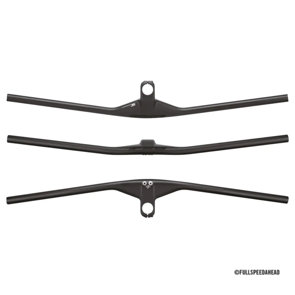 Integrovaná řídítka FSA NS SIC Flat Carbon 60mm x 760mm Carbon