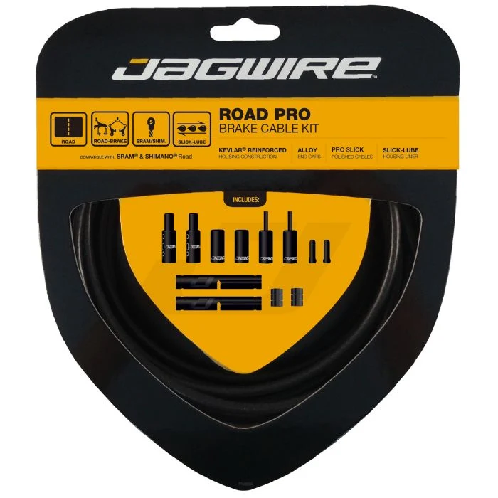 JAGWIRE ROAD PRO Sada brzdového lanka hadice matná černá