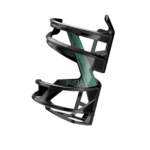 Klec na láhev ELITE PRISM LEFT černá/zelená